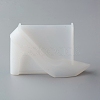 DIY 3D High-heeled Shoes Silicone Molds AJEW-D046-20-2