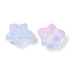 Transparent Spray Paint Glass Beads X1-GLAA-H035-02J-2