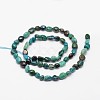 Nuggets Natural Chrysocolla Beads Strands G-N0164-10-3