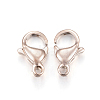 Ion Plating(IP) 304 Stainless Steel Lobster Claw Clasps X-STAS-H353-E-02RG-2