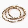 Electroplate Glass Bead Strands EGLA-G014-2mm-FP02-1
