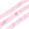 Natural Rose Quartz Beads Strands G-F619-23-2mm-1