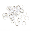 Tarnish Resistant 304 Stainless Steel Open Jump Rings STAS-J013-9x0.9mm-01-1