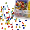 8 Colors Glass Seed Beads SEED-YW0001-61-5