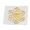 Self Adhesive Brass Stickers DIY-I044-05G-1