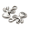 Non-Tarnish 304 Stainless Steel Pendants STAS-Q248-09P-3