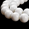 Painted Glass Bead Strands DGLA-S071-12mm-01-3