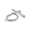 304 Stainless Steel Toggle Clasps STAS-A092-04B-P-2