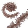 5 Yards Pleated Organza Pleated Lace Ribbon OCOR-PH0004-67A-7