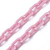Acrylic Opaque Cable Chains PACR-N009-002G-4