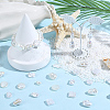 72Pcs 9 Styles ABS Plastic Imitation Pearl Beads KY-PA0001-16-4