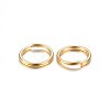 304 Stainless Steel Open Jump Rings STAS-O098-01G-16-2