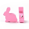 Easter Theme Wooden Beads WOOD-C002-09A-1