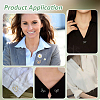 24Pcs 12 Style Resin & Alloy Brooches JEWB-GA00007-5