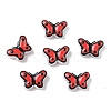 Transparent Glass Enamel Beads LAMP-C023-03E-1