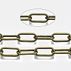 Unwelded Iron Paperclip Chains CH-S125-09A-AB-1