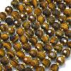 Natural Tiger Eye Beads Strands G-K389-E65-01-1