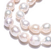 Natural Baroque Pearl Keshi Pearl Beads Strands PEAR-S020-F01-01-5