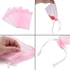 Organza Gift Bags with Drawstring X-OP-R016-13x18cm-02-4
