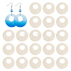 50Pcs Wood Pendants WOOD-GA0001-46-1