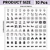 PVC Self-adhesive Stickers DIY-GF0013-33-2