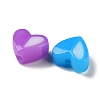 Two Tone Opaque Acrylic Beads X-SACR-I005-05D-2
