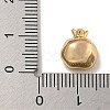 Brass Micro Pave Clear Cubic Zirconia Charms KK-U037-12G-05-3