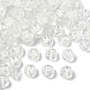 150Pcs Transparent Acrylic Beads TACR-YW0002-32B-1