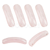 6Pcs Natural Rose Quartz  Connector Charms G-OC0005-91C-1