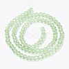 Glass Beads Strands EGLA-A034-T4mm-D09-2