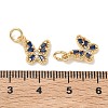 SHEGRACE Brass Pave Clear Cubic Zirconia Pendants XGRQ3Q901-628G-E-3