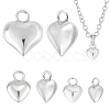 6Pcs 3 Style 925 Sterling Silver Charms STER-PH0001-84-1