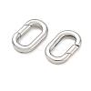 SHEGRACE Brass Spring Gate Rings XGRQ7M188-982P-2