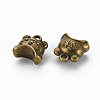 Tibetan Style Alloy Charms TIBEP-N010-013AB-RS-2