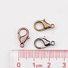 1 Box 120PCS 6 Colors Zinc Alloy Lobster Claw Clasps PALLOY-JP0004-NF-3