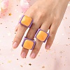 Acrylic Finger Rings RJEW-P022-C01-2