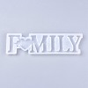 DIY Word Family Silicone Molds DIY-L042-003-2