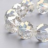 Electroplate Glass Bead Strands EGLA-J140-FR02-20mm-3