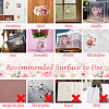 3 Sheets 3 Styles PVC Waterproof Decorative Stickers DIY-WH0404-040-6