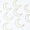 Brass Linking Rings KK-BC0009-09-4