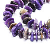 Natural Charoite Beads Strands G-E569-K04-3