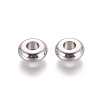 Tarnish Resistant 304 Stainless Steel Spacer Beads STAS-F205-02P-D-1