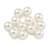 Baking Paint Pearlized Glass Pearl Round Beads HY-S004-01C-1