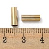 Brass Tube Beads KK-Z045-04A-KCG-3