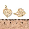 SHEGRACE Valentine's Day Brass Clear Cubic Zirconia Pendants XGRQ3K440-558G-3