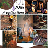 Cone Natural Rose Quartz & Amethyst & Yellow Jade Dowsing Pendulums PALLOY-MA00008-5