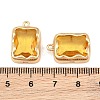 Brass Glass Pendants GL-CBABDD8-16G-07-3