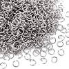 Tarnish Resistant 304 Stainless Steel Open Jump Rings STAS-R049-4x0.6mm-2