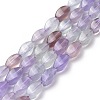 Natural Twist Fluorite Beads Strands G-L243B-10-1