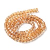 Electroplate Glass Bead Strands EGLA-J028-4x4mm-AB18-4